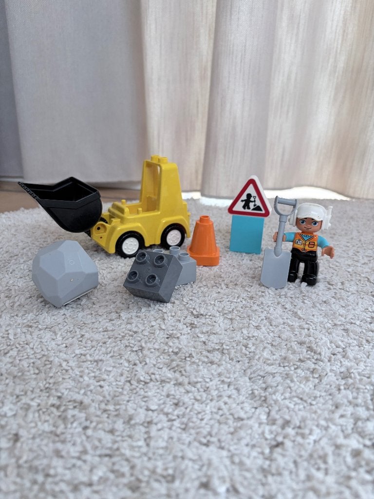 Lego Duplo Bulldozer | 10930, City, Compleet, Ophalen of Verzenden, Zo goed als nieuw