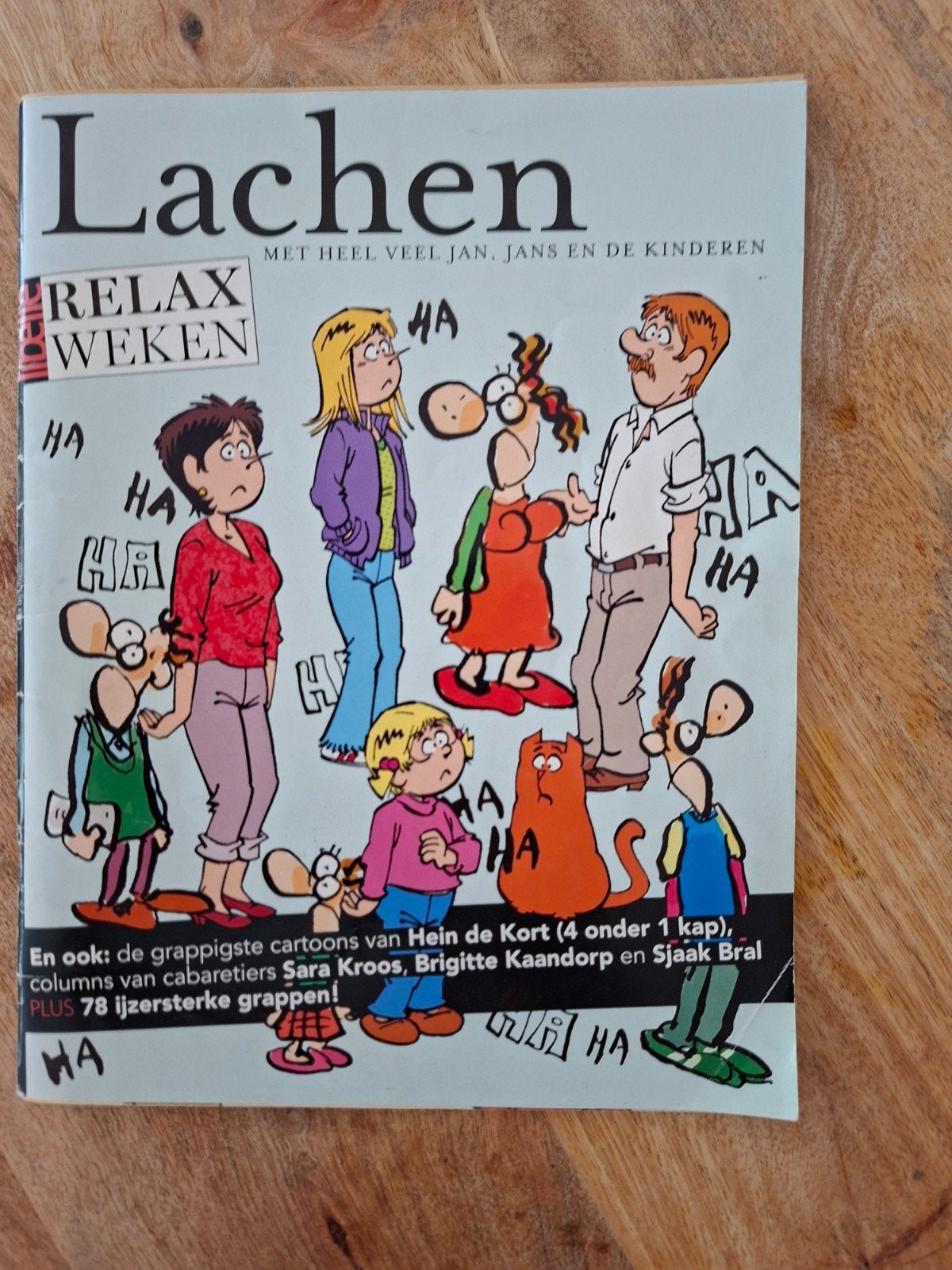 Lachen: Jan, Jans en de Kinderen - Relax Weken, Eén stripboek, Ophalen of Verzenden
