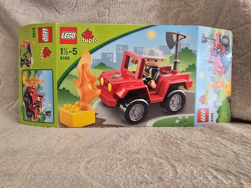 LEGO Duplo Brandweerauto 6169, Ophalen of Verzenden, Gebruikt, Complete set, Duplo