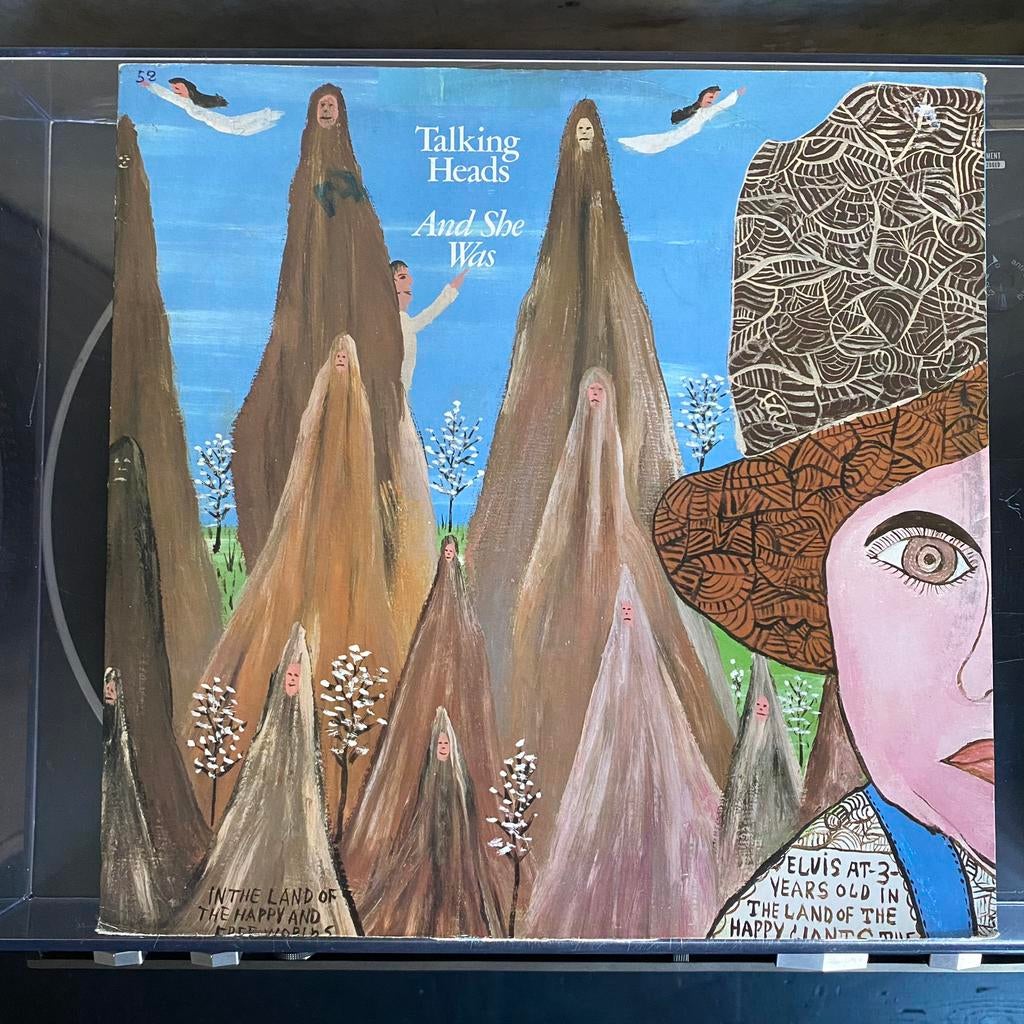 12” Talking Heads - And She Was, Ophalen of Verzenden, Gebruikt, 12 inch