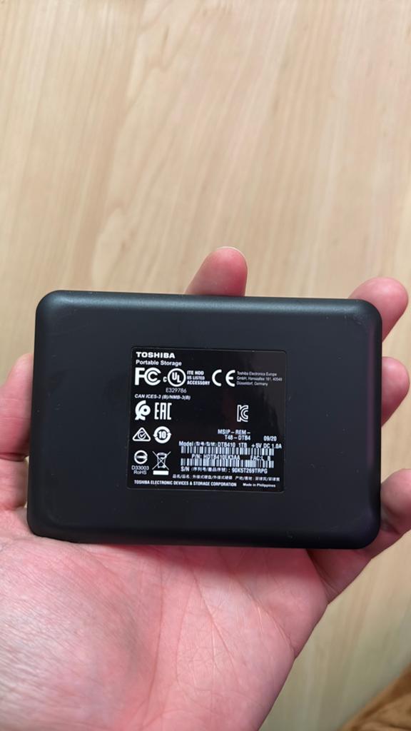 HDD 1tb, Ophalen of Verzenden, Zo goed als nieuw, Overige, 1 TB of meer