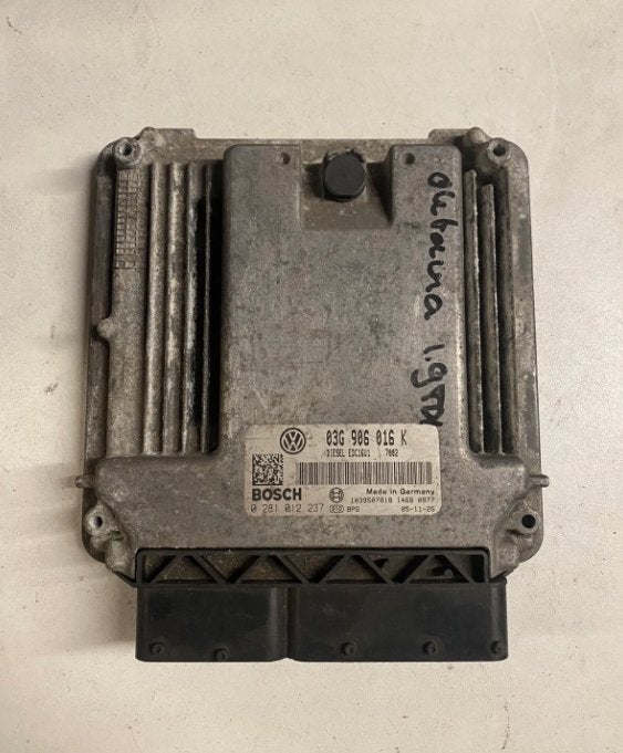 Škoda Octavia (1Z) / Audi A4 (B7) 1.9TDi BPW 03G906016K Ecu, Ophalen of Verzenden