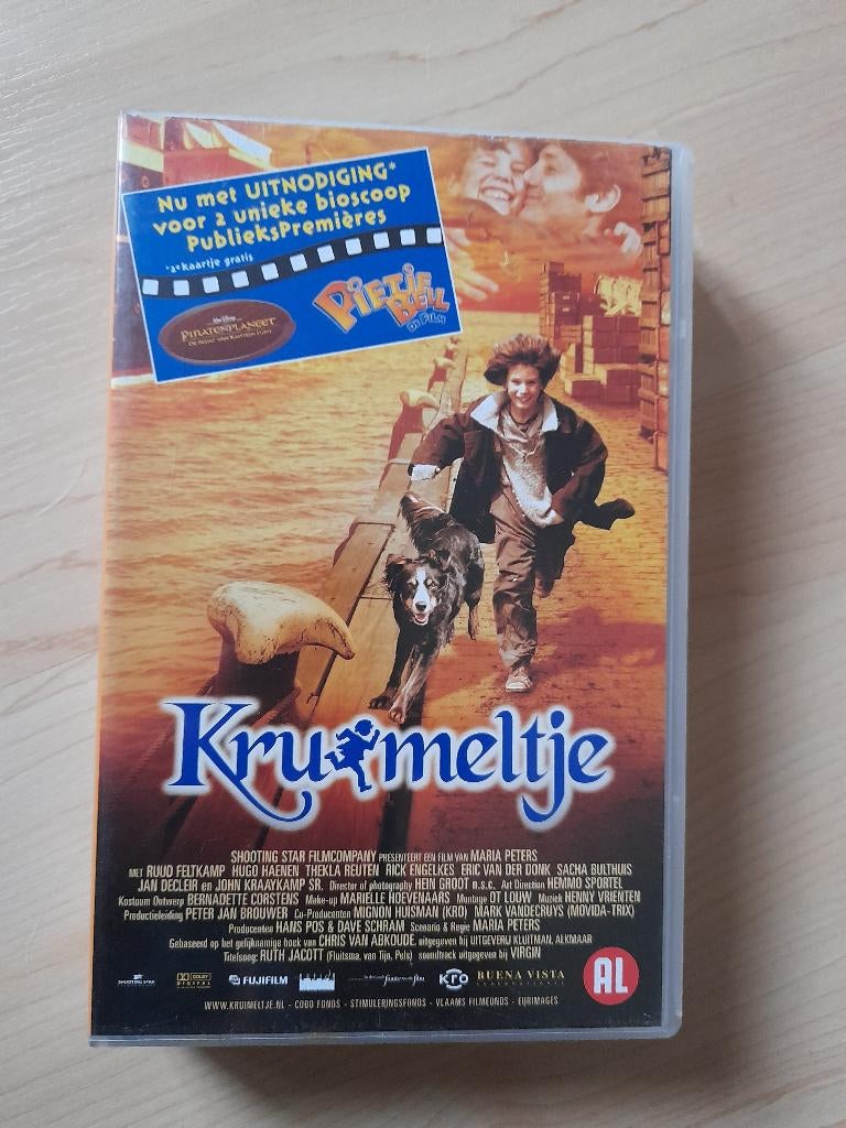 VHS KRUIMELTJE, Alle leeftijden, Ophalen of Verzenden, Zo goed als nieuw, Kinderprogramma's en -films