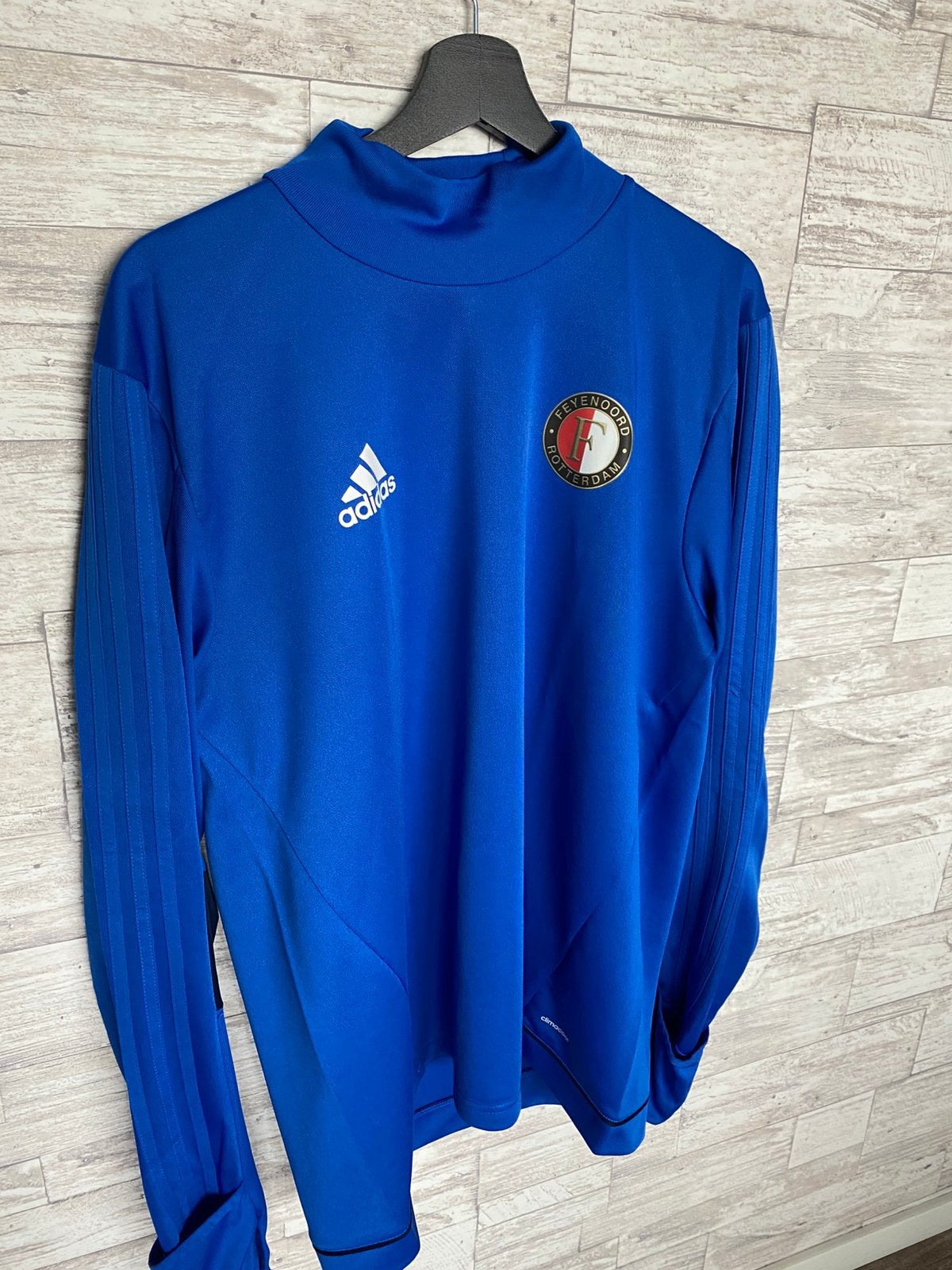 Feyenoord trainingsjassen, Verzenden, Zo goed als nieuw, Blauw, Voetbal