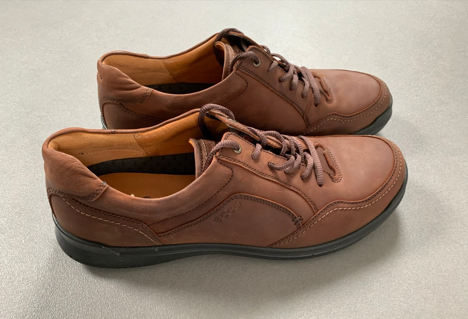 Nieuwe Ecco herenschoenen bruin maat 48, Ophalen of Verzenden, Nieuw, Bruin
