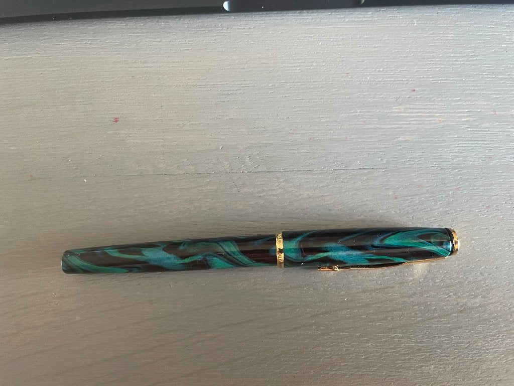 PARKER INSIGNIA VULPEN gold plated - WD014, Waddinxveen, Parker, Ophalen of Verzenden, Zo goed als nieuw