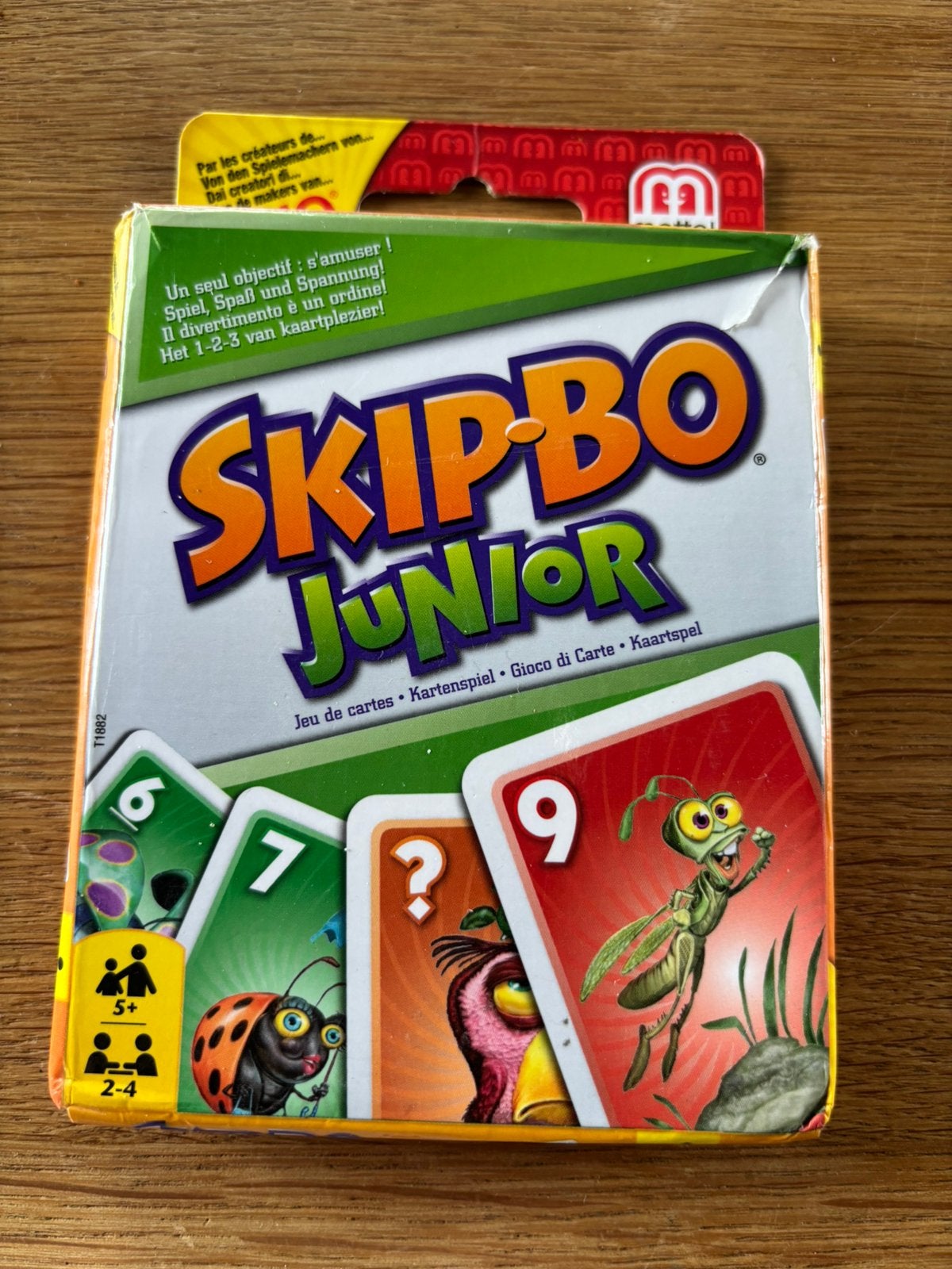 Skip-Bo ‘junior’, Drie of vier spelers, Ophalen of Verzenden, Zo goed als nieuw