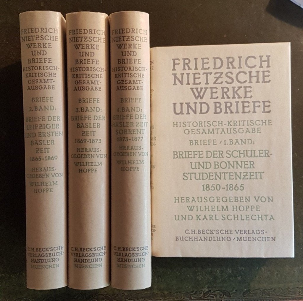 Nietzsche - Briefe und Werke, Ophalen of Verzenden, Zo goed als nieuw