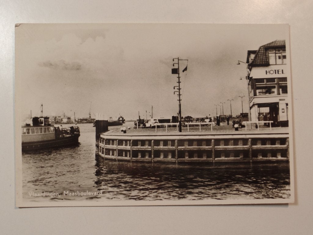 Vlaardingen, Verzenden, 1940 tot 1960, Gelopen, Zuid-Holland