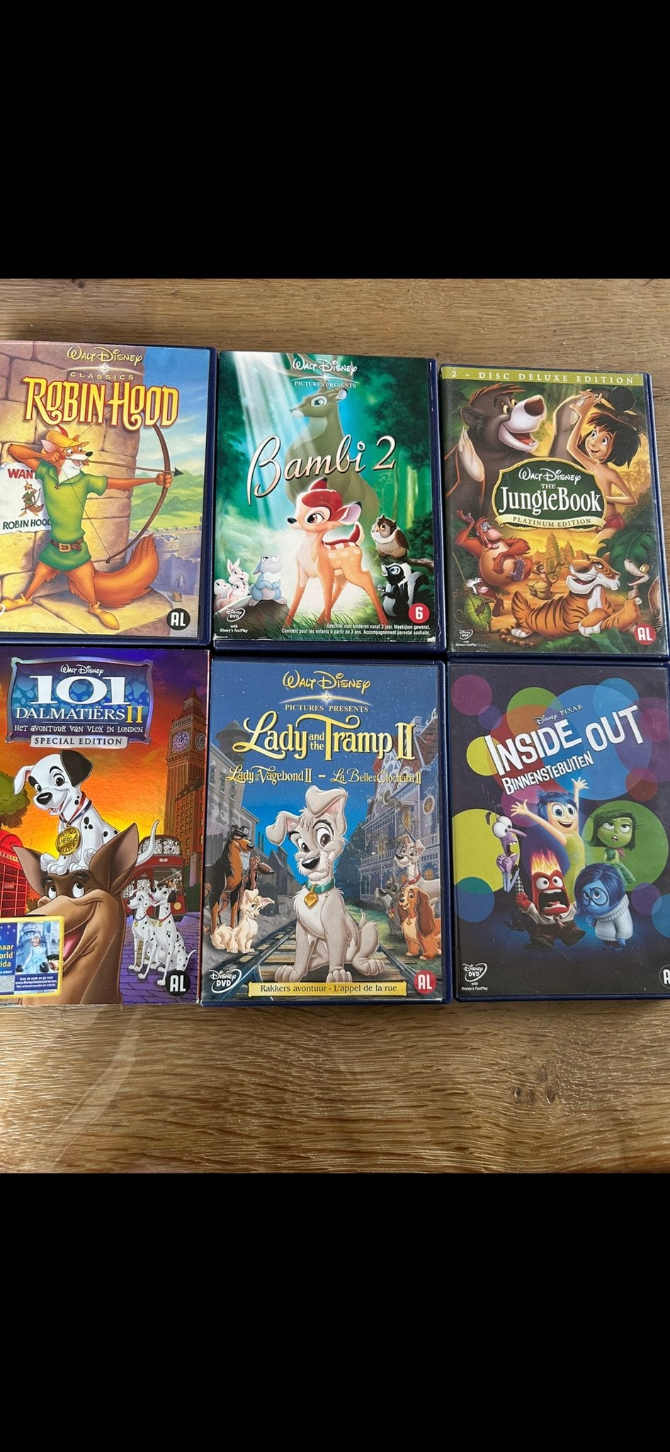 Disney DVD collectie, Gebruikt, Alle leeftijden, Familie, Film