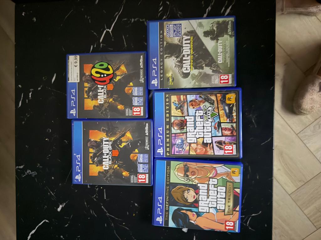 Diverse PlayStation 4 spellen: Call of Duty, GTA, Ophalen, Gebruikt, Shooter, Vanaf 18 jaar