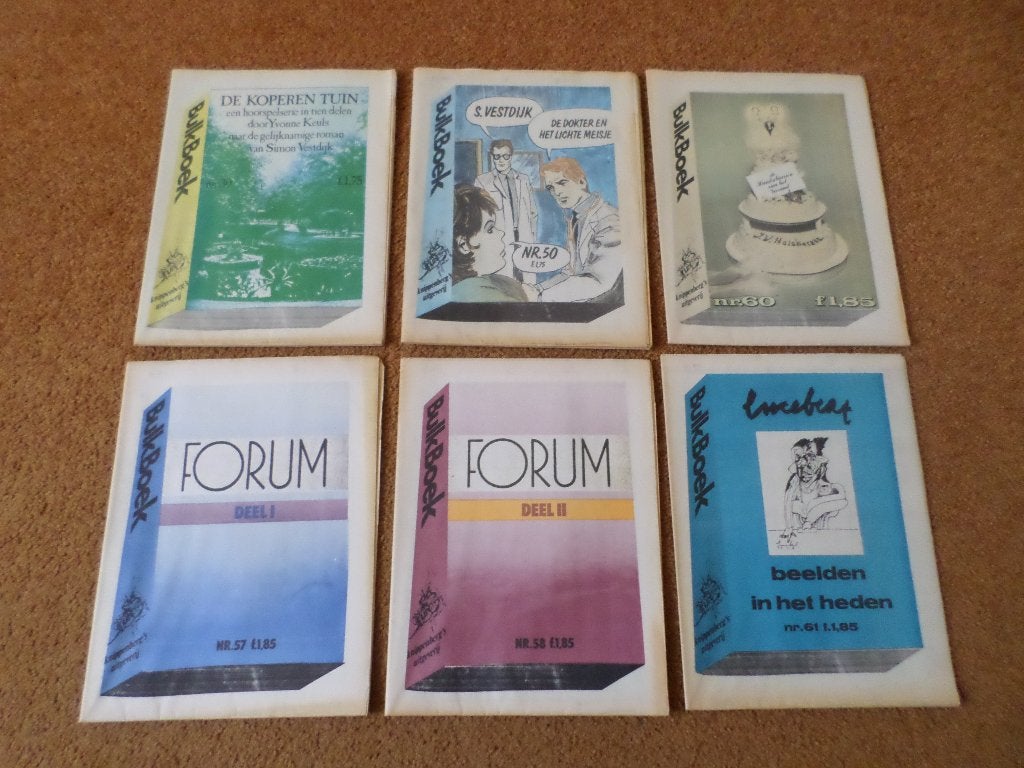 Collectie van 35 Bulkboek - Literatuurkranten jaren 70 - 80, Ophalen of Verzenden, Zo goed als nieuw, Krant