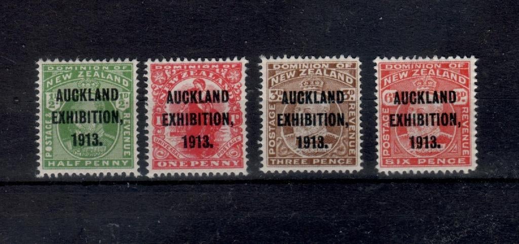 X124) 1913 Nieuw Zeeland Mi 132/5 €500 MNH geen garantie, Verzenden, Postfris