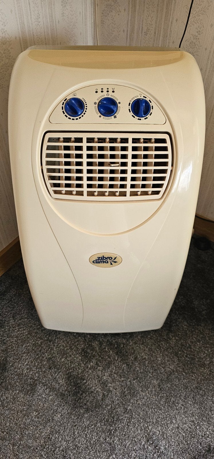 Zibro Clima Mobiele Airco - Koelen en Ventileren, Ophalen, Gebruikt, Minder dan 60 m³, 3 snelheden of meer