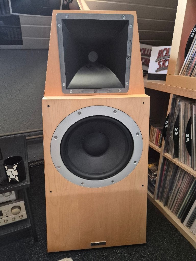 Artephonos Peitho Handgemaakte High-End luidsprekers  Hoorn, Vloerstaande luidspreker, Gebruikt, 60 tot 120 watt, Ophalen