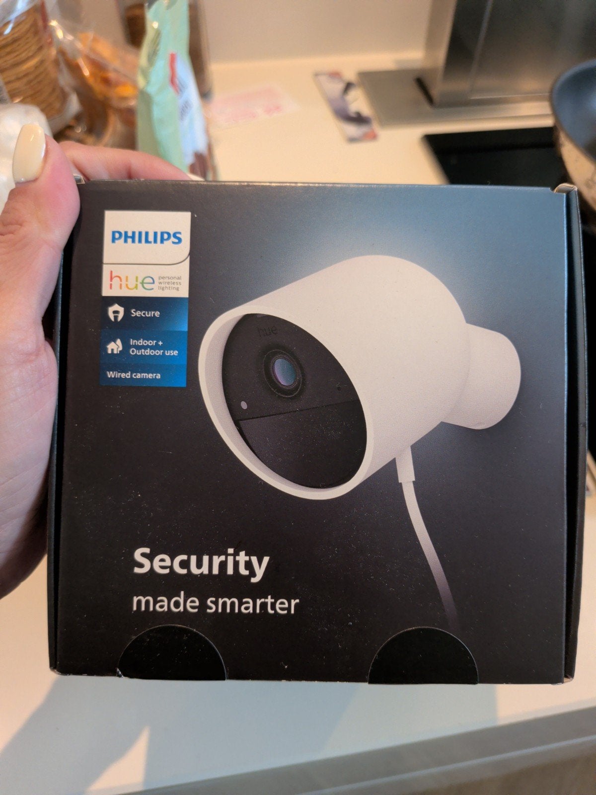 Philips Hue Beveiligingscamera - Binnen en Buiten, Audio, Tv en Foto, Videobewaking, Ophalen, Nieuw, Buitencamera