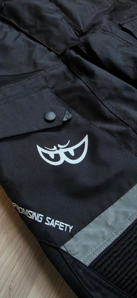 Berik Cargo motorbroek textiel zwart - Maat 50, Motoren, Kleding | Motorkleding, Ophalen of Verzenden, Heren, Onbekend, Broek | textiel