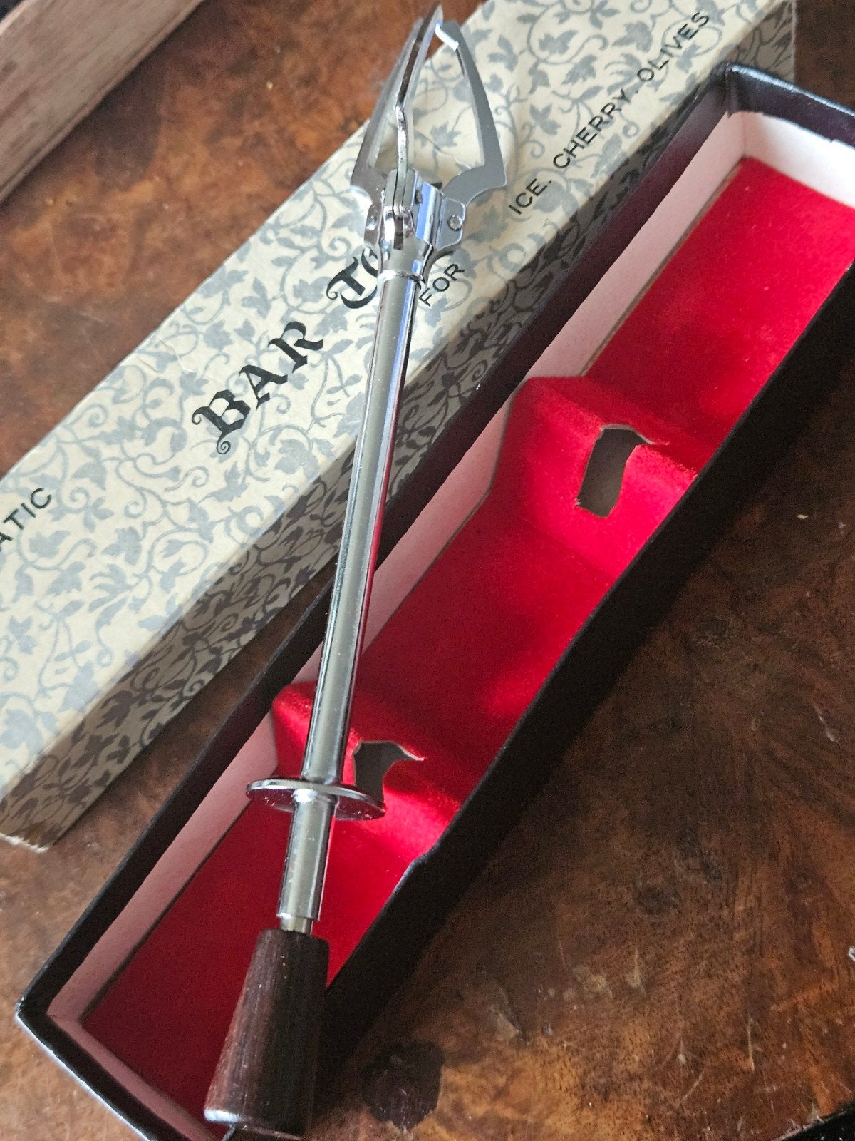 Vintage Automatische Bartang voor IJs, Kersen, Olijven, Antiek en Kunst, Ophalen of Verzenden