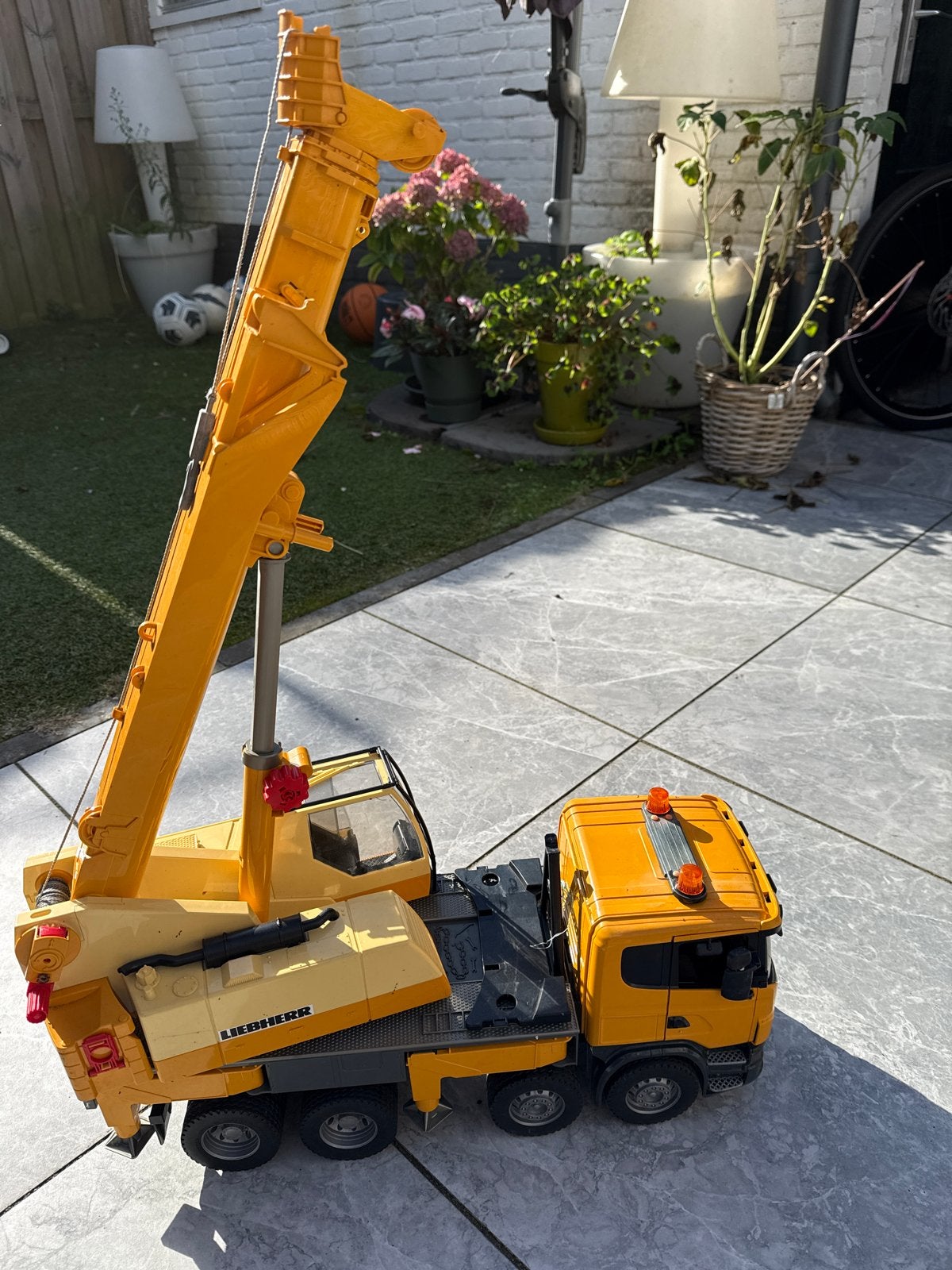 Bruder Liebherr Kraanwagen Speelgoed, Ophalen, Gebruikt