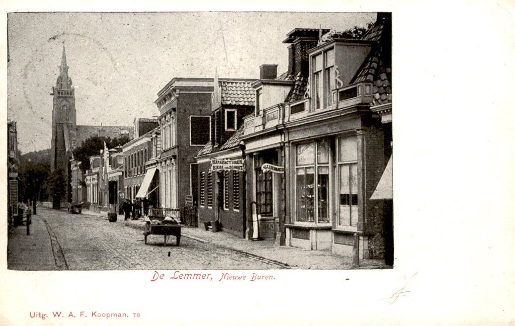 Lemmer Nieuwe Buren # 120, Verzenden, Voor 1920, Gelopen, Friesland
