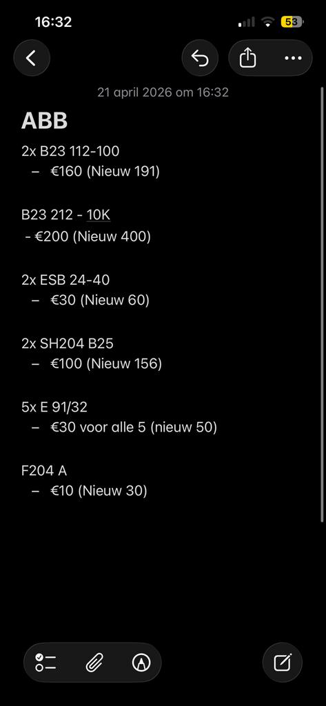 Verschillende ABB apparatuur, Ophalen of Verzenden, Zo goed als nieuw, Overige typen