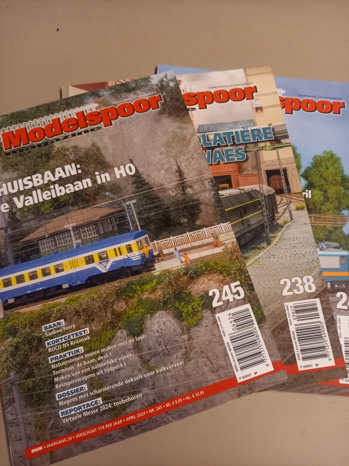 Modelspoor Magazine - Diverse uitgaven, Ophalen of Verzenden, Nieuw, Overige typen