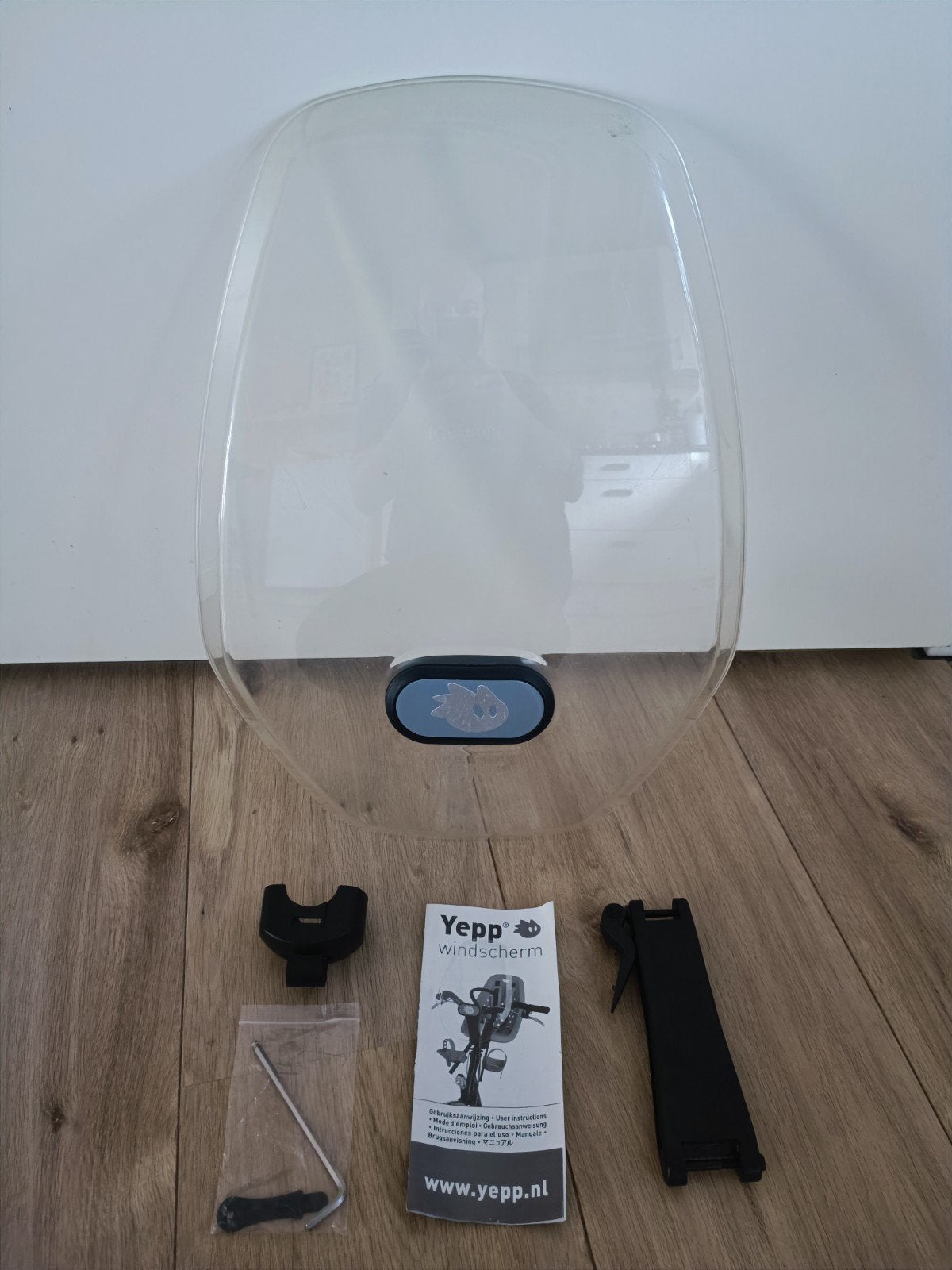 Yepp mini windscherm, Ophalen of Verzenden, Gebruikt, Voorzitje, Yepp GMG