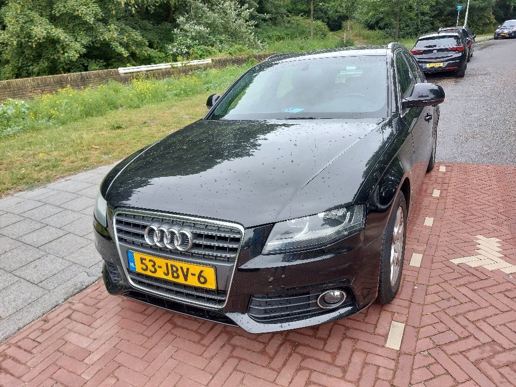 Audi A4 2.0 Tfsi 132KW Avant Multitronic 2009 Zwart, Beige, 4 cilinders, 1984 cc, 179 pk