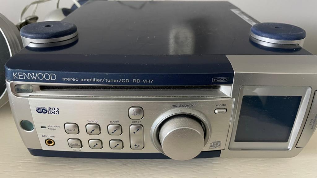 Te koop: stereo set, Kenwood, met speakers, Auto diversen, Ophalen of Verzenden, Zo goed als nieuw