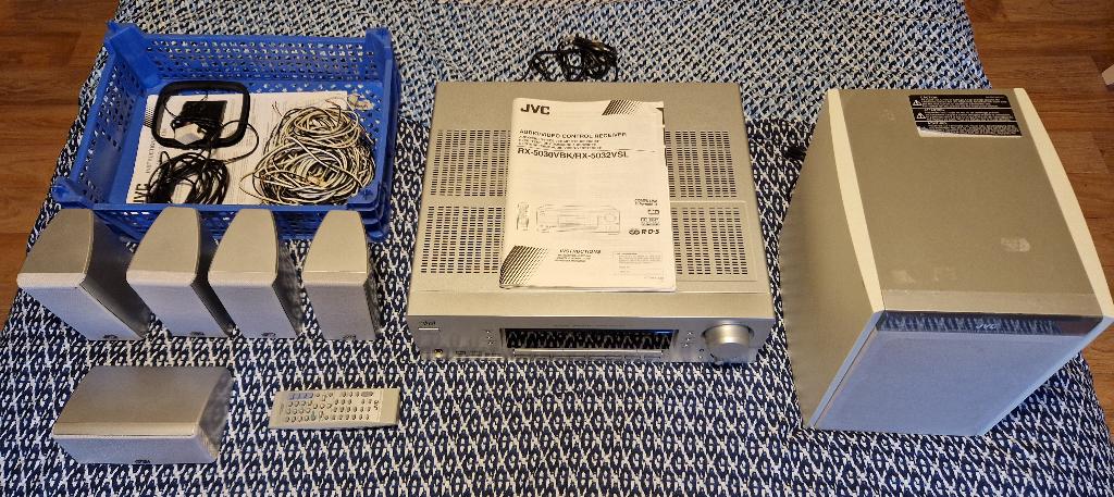 JVC 5.1 surround set, Ophalen, Gebruikt, JVC, 70 watt of meer
