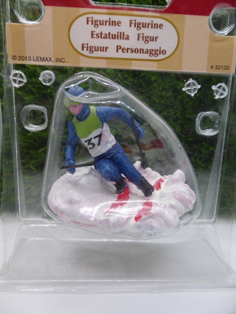 Lemax item  - Slalom skier -  Ik ruim op, Ophalen of Verzenden, Nieuw