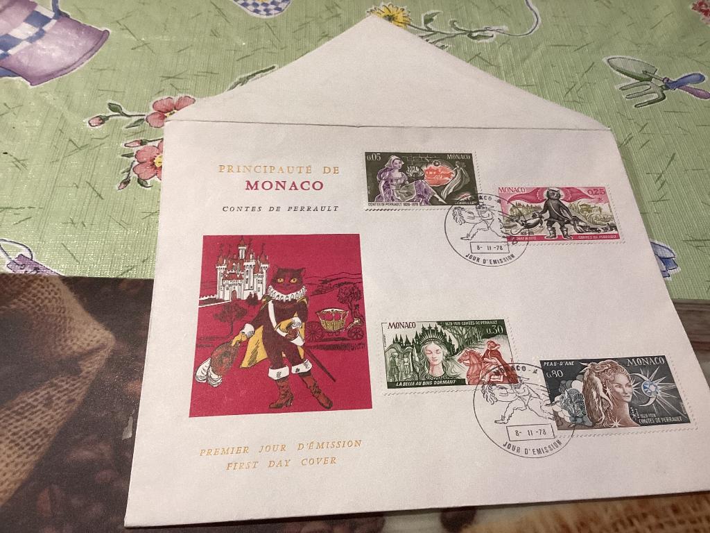 No1998 Monaco 8-11-1978 Nederland jaargangen fdc 1963 tm, Ophalen, Onbeschreven, Rest van de wereld