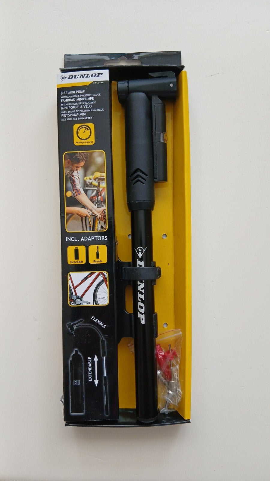 fietspomp van Dunlop, Fietsen en Brommers, Ophalen, Nieuw