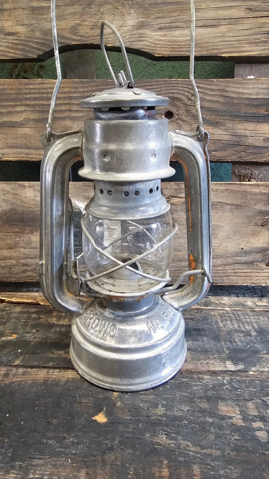 frowo no50.  stormlamp stormlantaarn, Ophalen of Verzenden