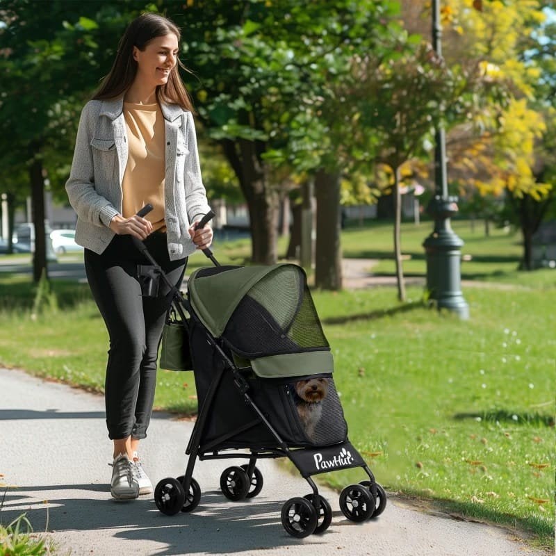 hondenbuggy hondenkar nieuw groen, Dieren en Toebehoren, Ophalen of Verzenden, Nieuw, Hondenbuggy
