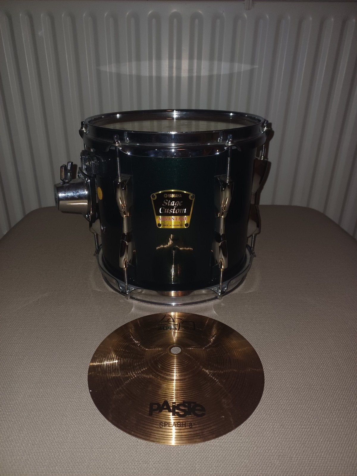 Yamaha Stage Custom 10 inch Hangtom + Paiste Alpha 8 inch Sp