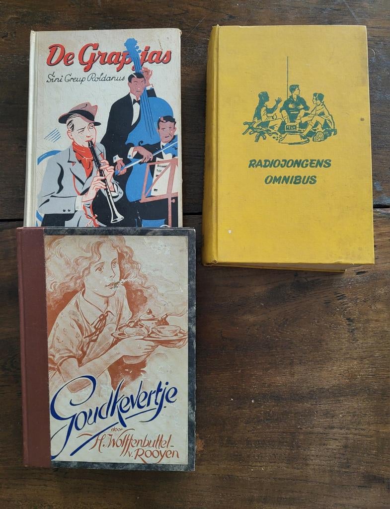 Laatste kans: drie jeugdboeken jaren '40 en '50 samen € 2,50, Boeken, Ophalen of Verzenden, Gelezen, Kind en Jeugd