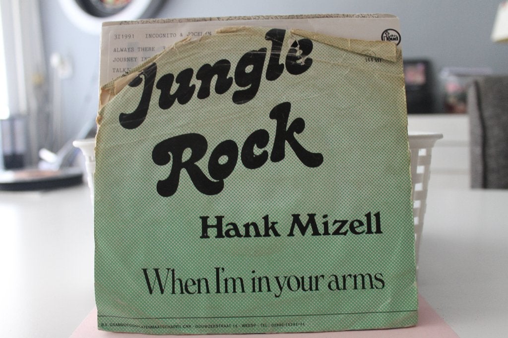 7" Single Hank Mizell - Jungle Rock / When I'm In Your Arms, Gebruikt, 7 inch, Single, Ophalen of Verzenden