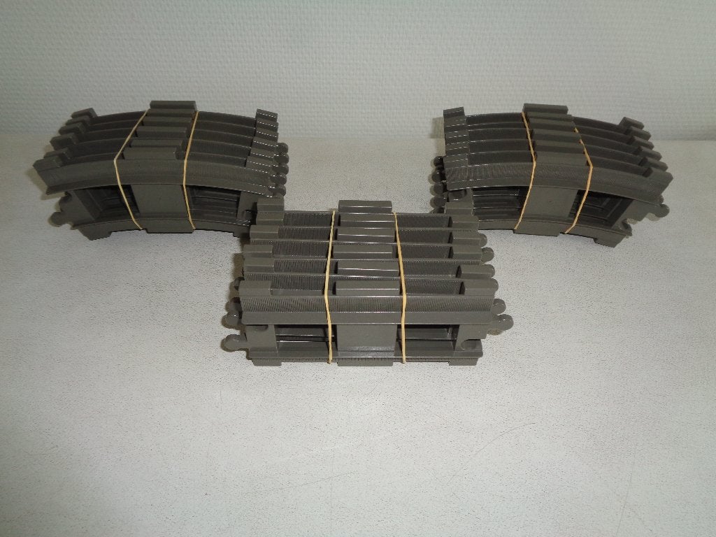 18 Duplo rails voor de Duplo trein., Ophalen of Verzenden, Zo goed als nieuw, Duplo