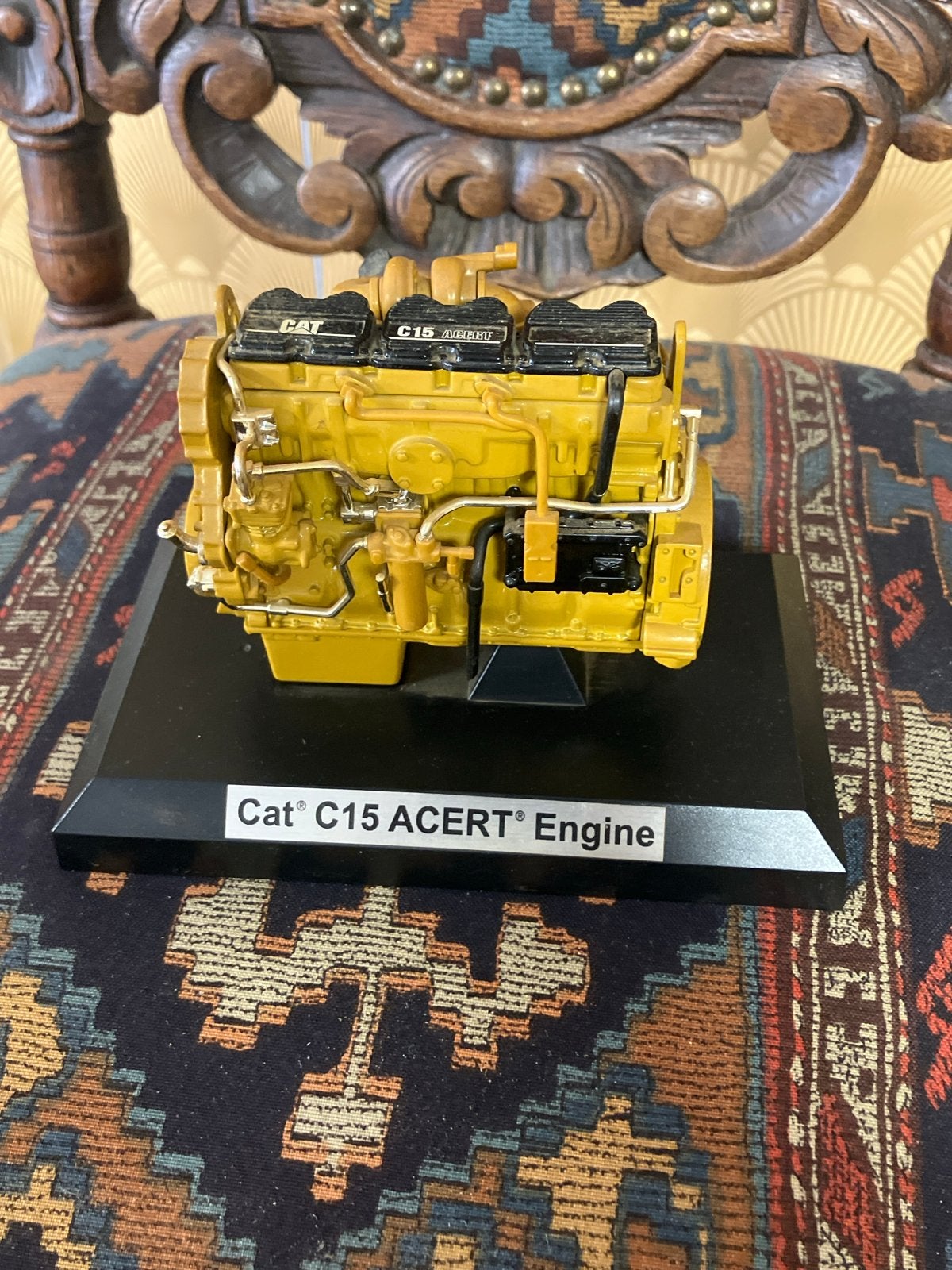 Cat C15 ACERT Motor Model - Gedetailleerd Schaalelement, Overige merken, 1:50 of kleiner, Overige typen, Ophalen of Verzenden