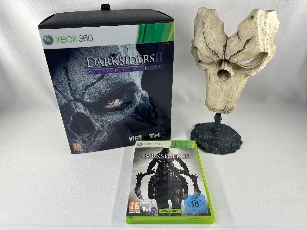 Darksiders II Premium Edition + Death Mask Xbox 360, Avontuur en Actie, Vanaf 18 jaar, 1 speler, Onbekend