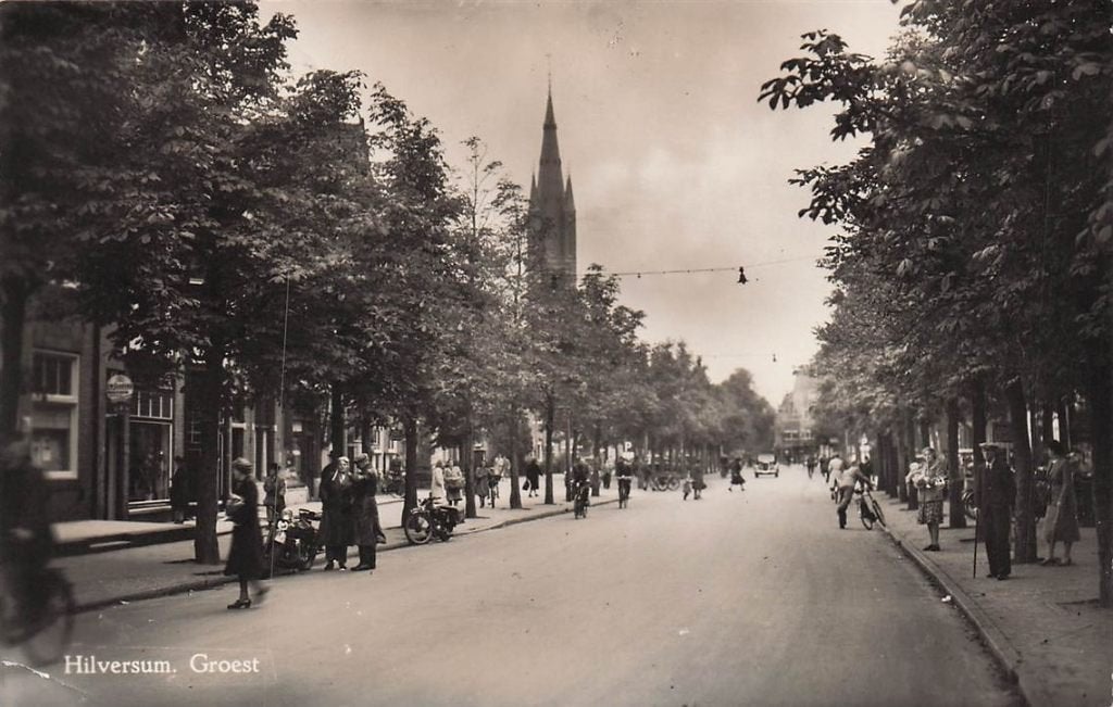702-345-023 Hilversum Groest, Verzenden, Voor 1920, Noord-Holland