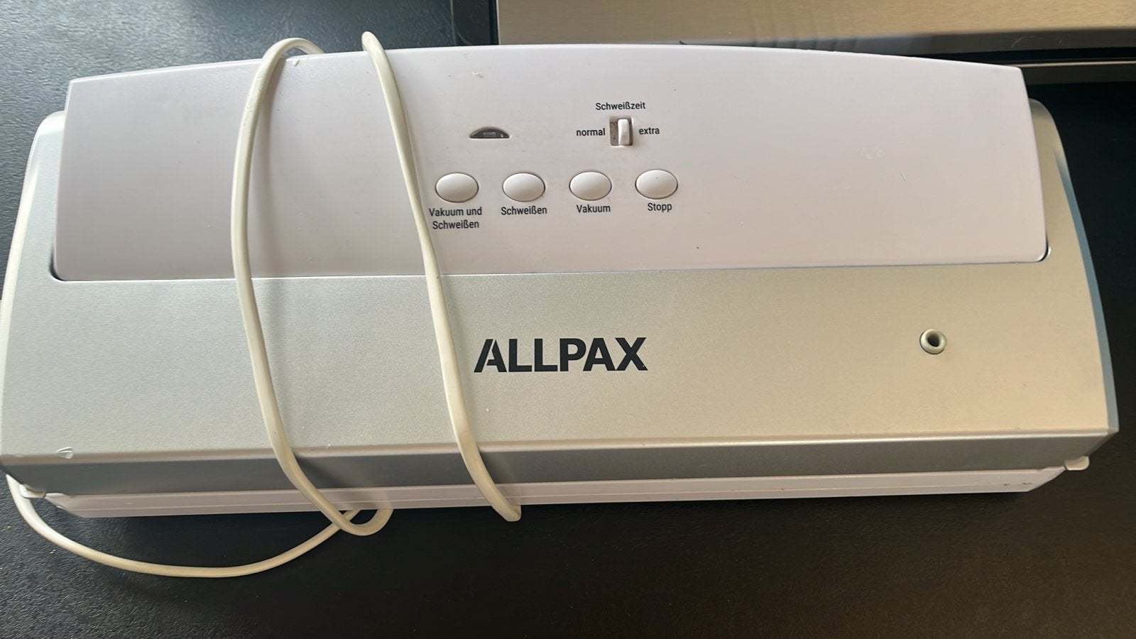 Allpax Vacumeermachine - Zo goed als nieuw, Overige typen, Kunststof, Zilver, Ophalen of Verzenden
