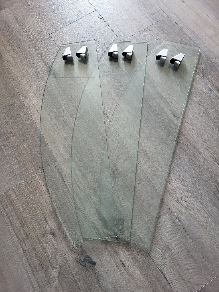 Glazen wandplank, Ophalen, Zo goed als nieuw