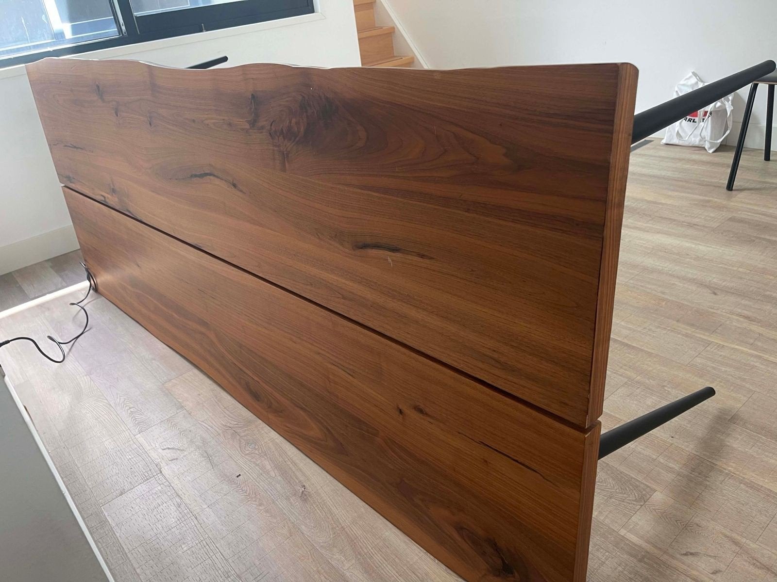 Dutchbone Loods 5 eettafel / bureau Ideaal voor Kantoor, Gebruikt, 100 tot 150 cm, Industrieel, Modern, 150 tot 200 cm