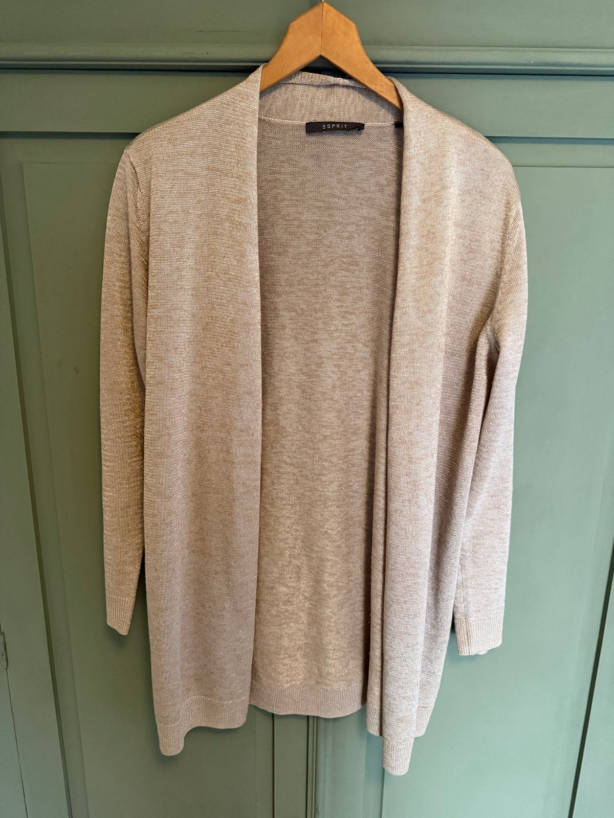 Esprit vestje maat XS kan tot kleine M, Ophalen of Verzenden, Zo goed als nieuw, Maat 34 (XS) of kleiner, Beige