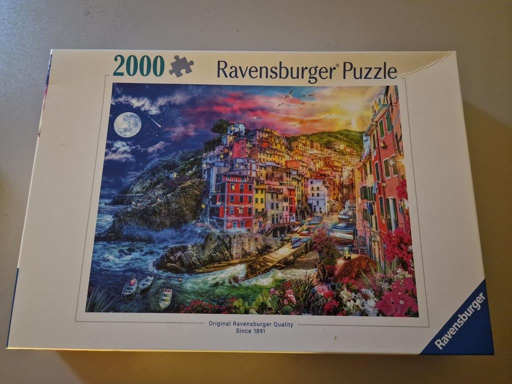 Ravensburger Puzzel Colorful Cinque Terre 12000803 te koop, Hobby en Vrije tijd, Denksport en Puzzels, Ophalen of Verzenden, Meer dan 1500 stukjes
