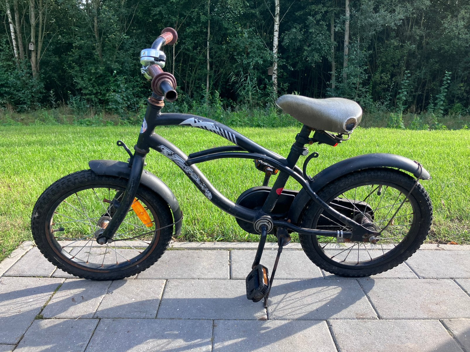 Kinderfiets, Minder dan 47 cm, Ophalen, Gebruikt, Staal