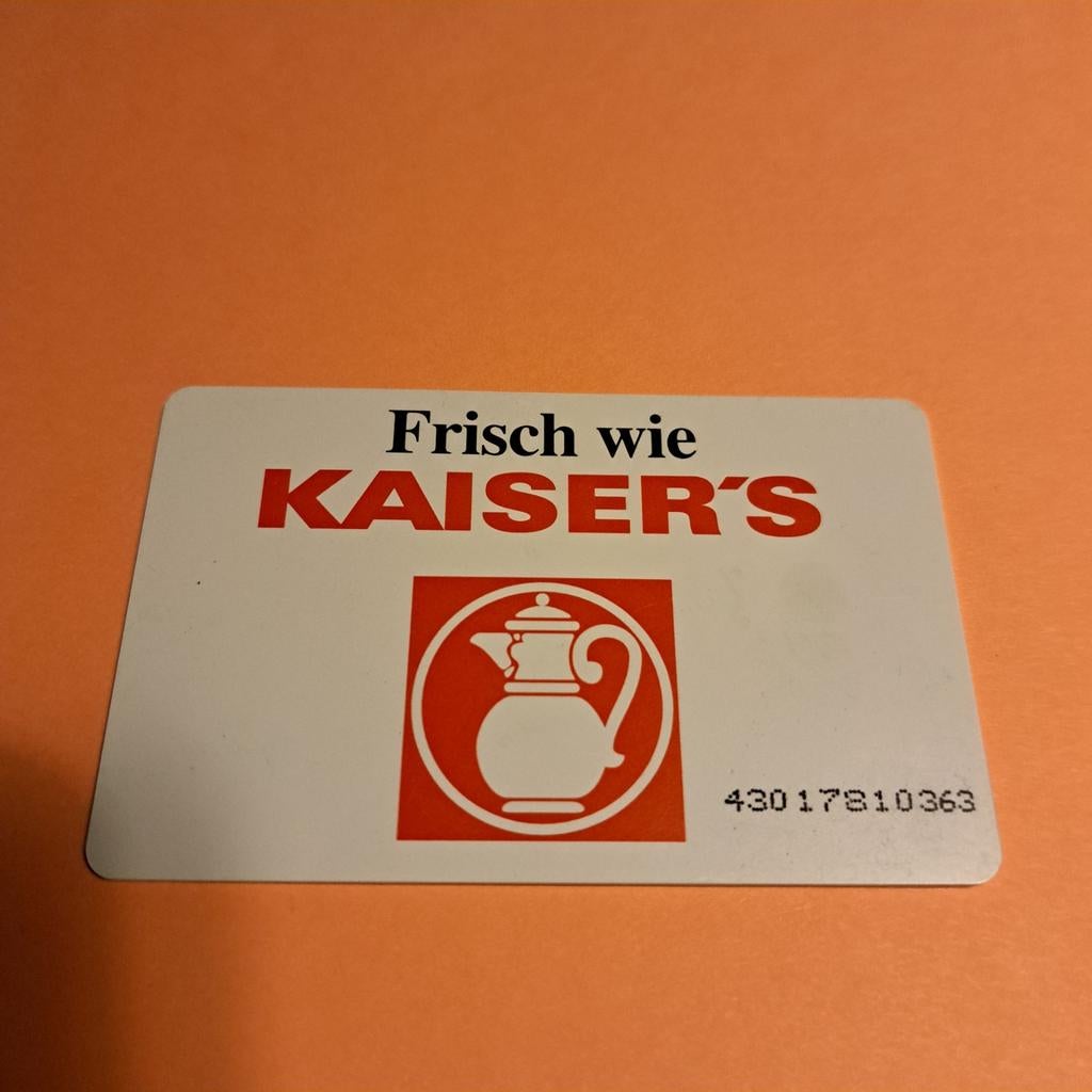 Kaiser's Telefoonkaart 12 DM - Fris als Kaiser's, Ophalen of Verzenden, Buitenland
