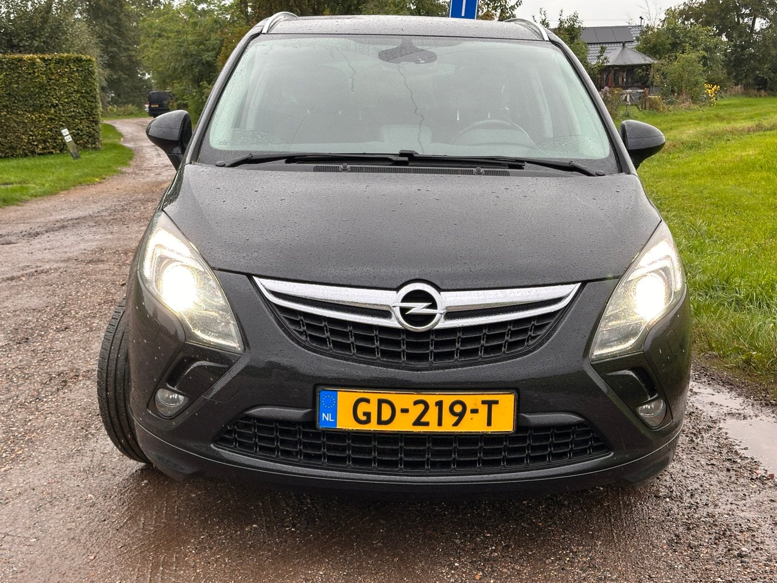 Opel Zafira Tourer 2.0CDTI 7-persoons 2014 Zwart, Euro 5, Stof, Zwart, 4 cilinders